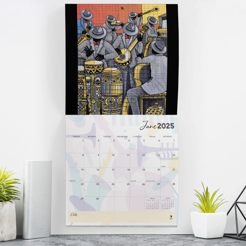 ALL THAT JAZZ | 2025 WALL CALENDAR