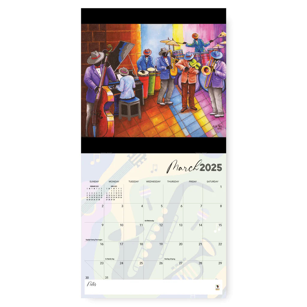 ALL THAT JAZZ | 2025 WALL CALENDAR