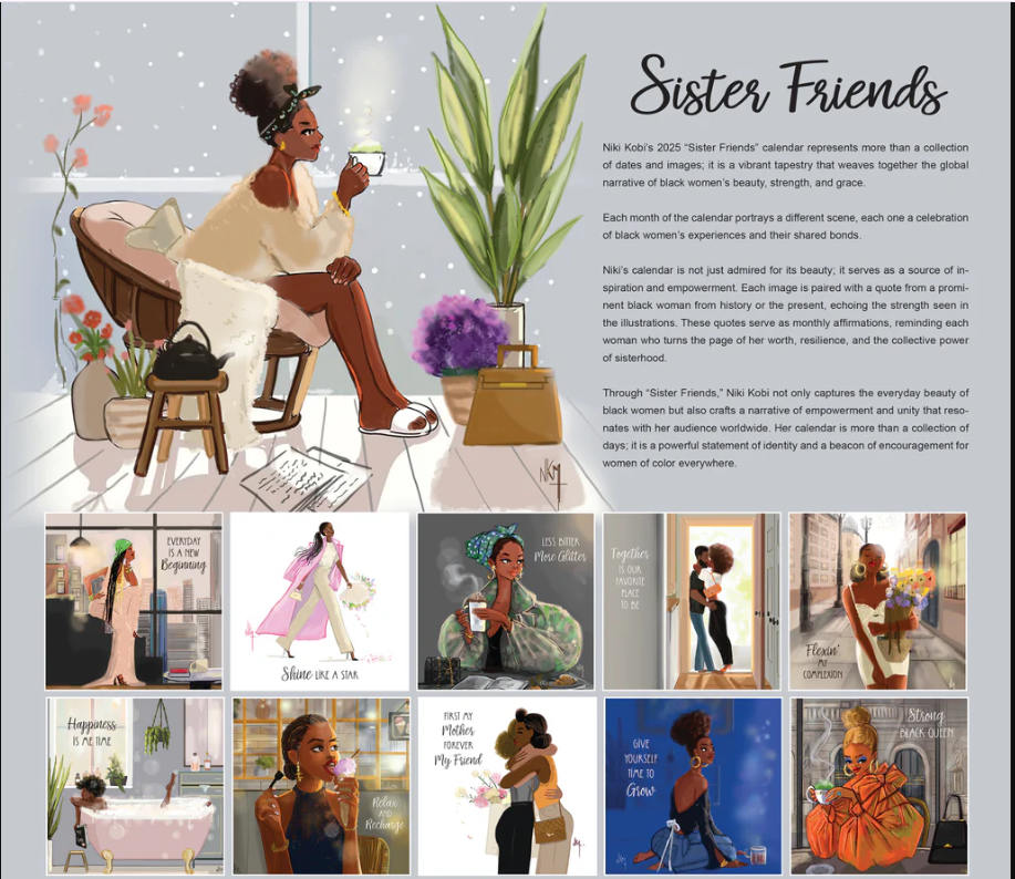 SISTER FRIENDS | 2025 WALL CALENDAR