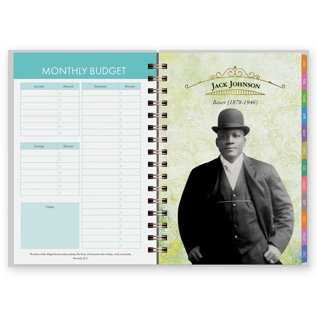 BLACK HISTORY | 2025 WEEKLY PLANNER