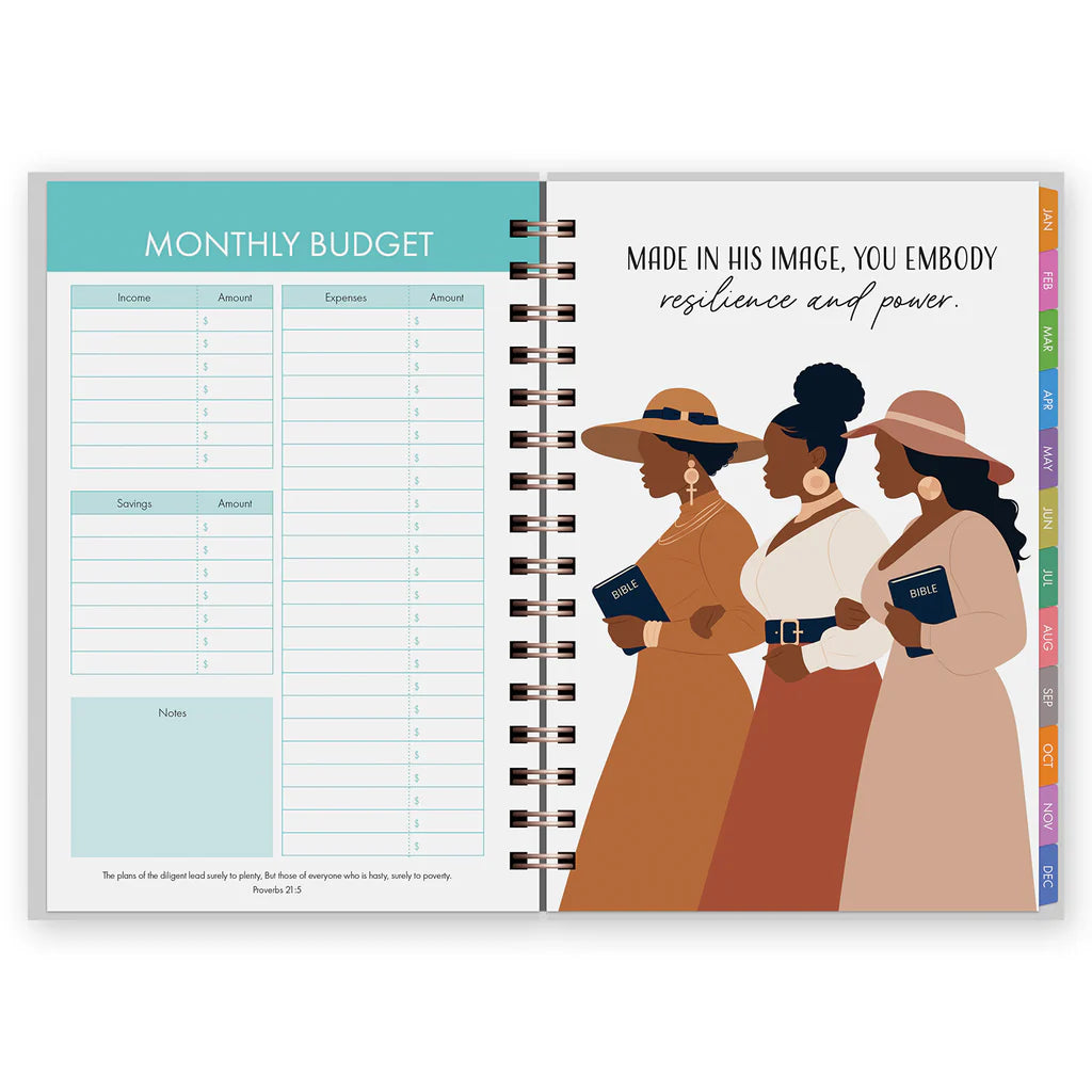 WALKING WITH GOD | 2025 WEEKLY PLANNER