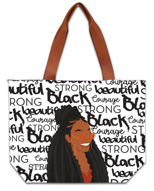 BLACK AND BEAUTIFUL | TOTE