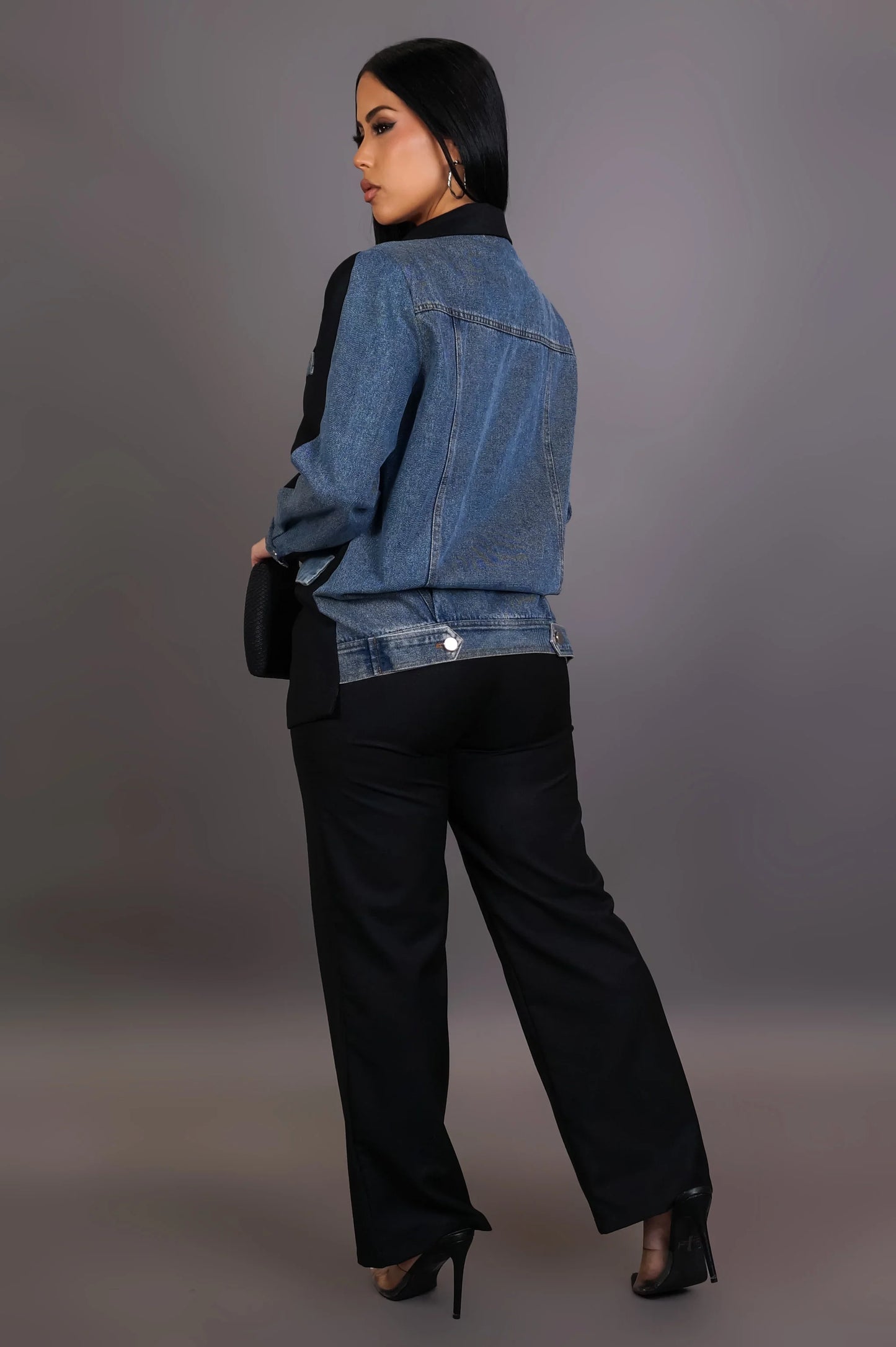 NOIR MEETS INDIGO | BLAZER