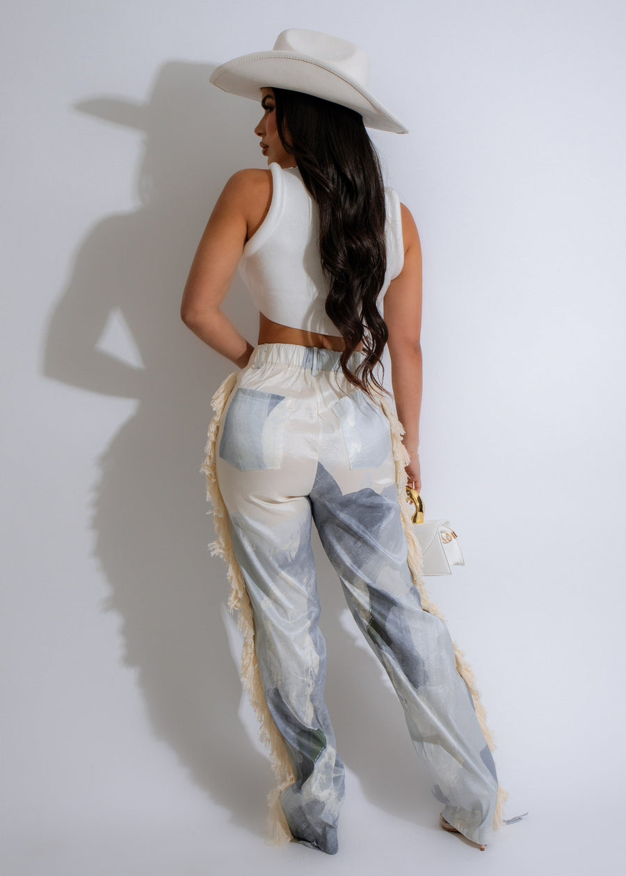 GRANITE TASSEL|PANTS