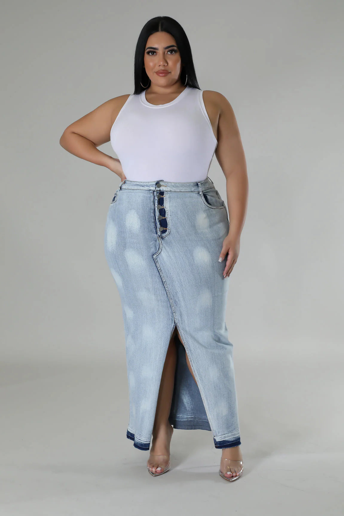 CLOUD NINE | DENIM SKIRT