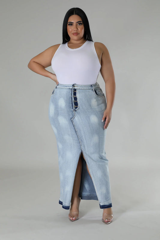 CLOUD NINE  |  DENIM SKIRT