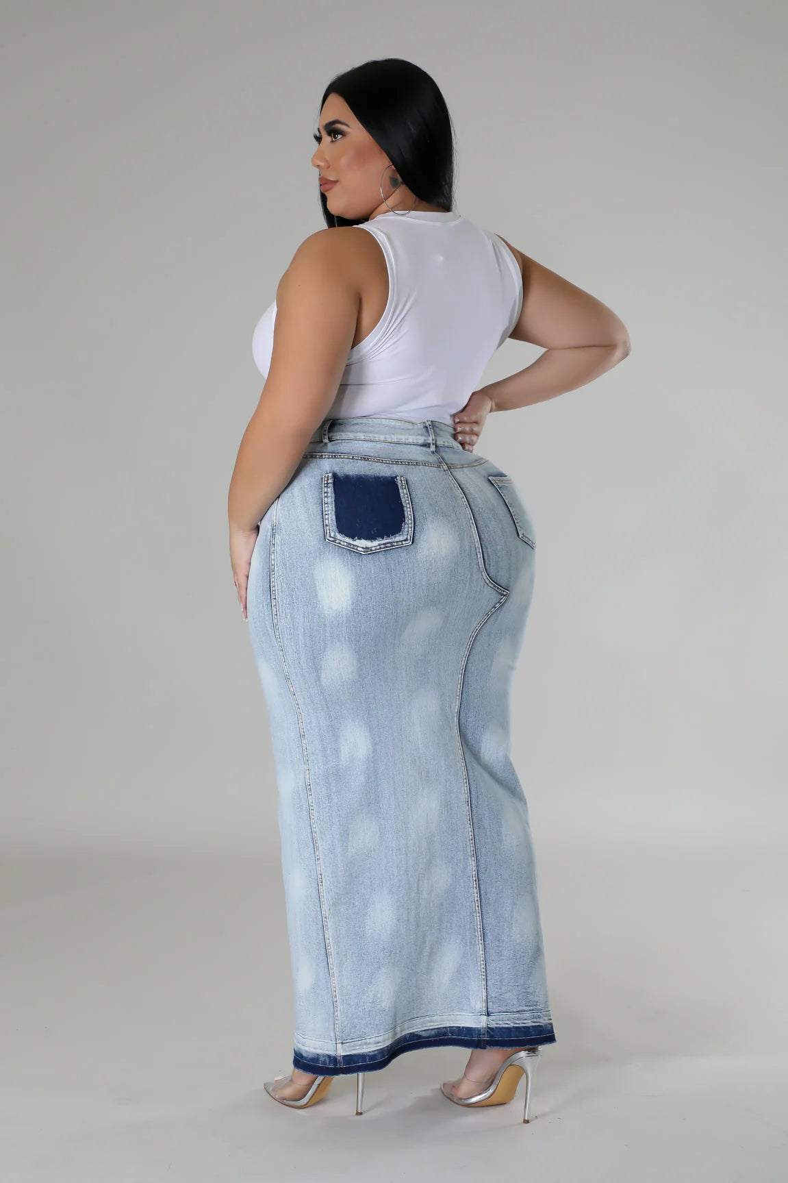CLOUD NINE | DENIM SKIRT