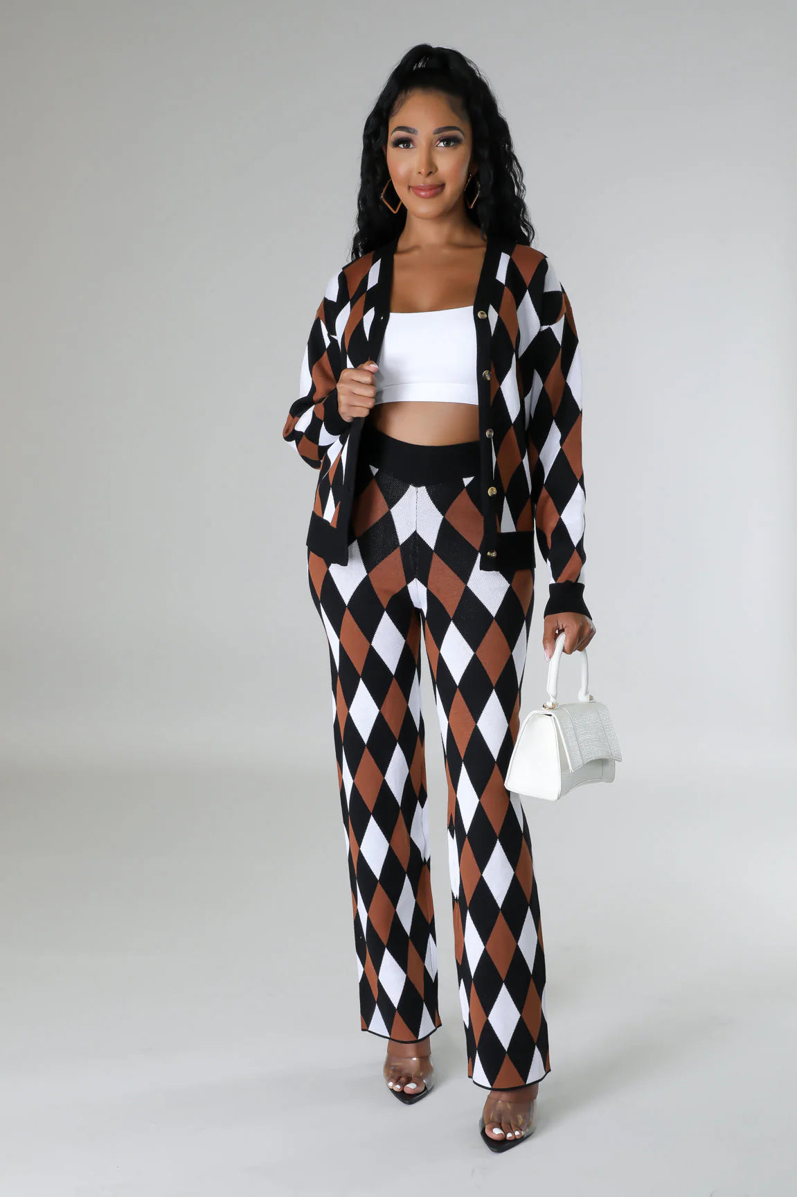 ARGYLE | PANT SET