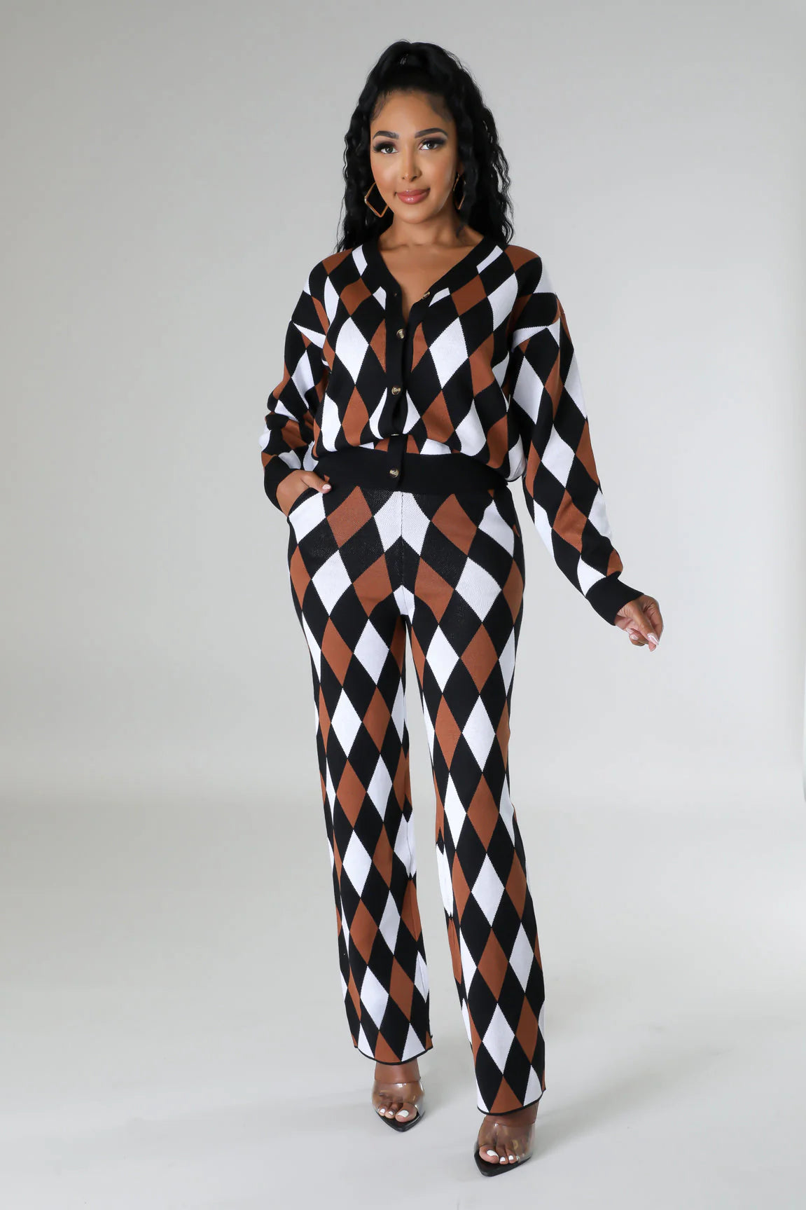 ARGYLE | PANT SET