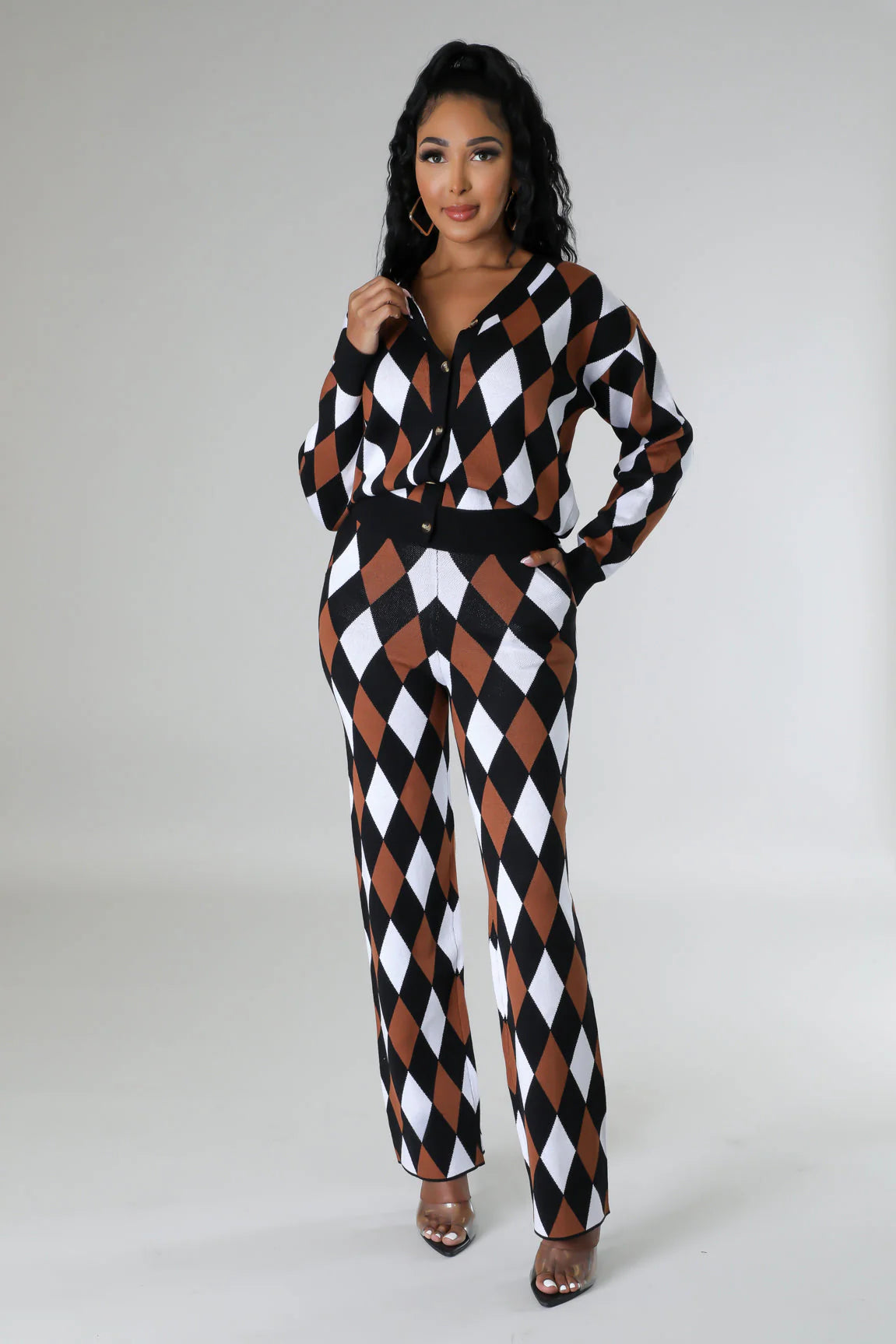 ARGYLE | PANT SET