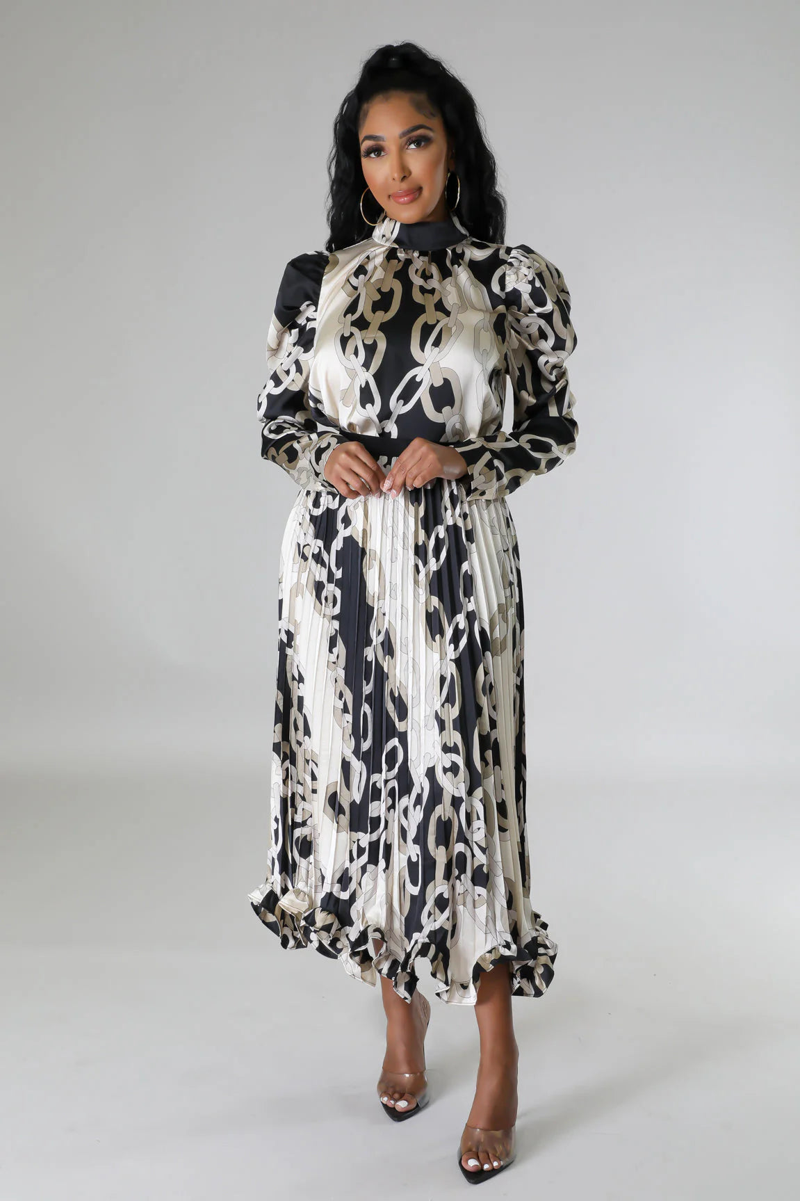 LINKED IN LUXE | SKIRT SET
