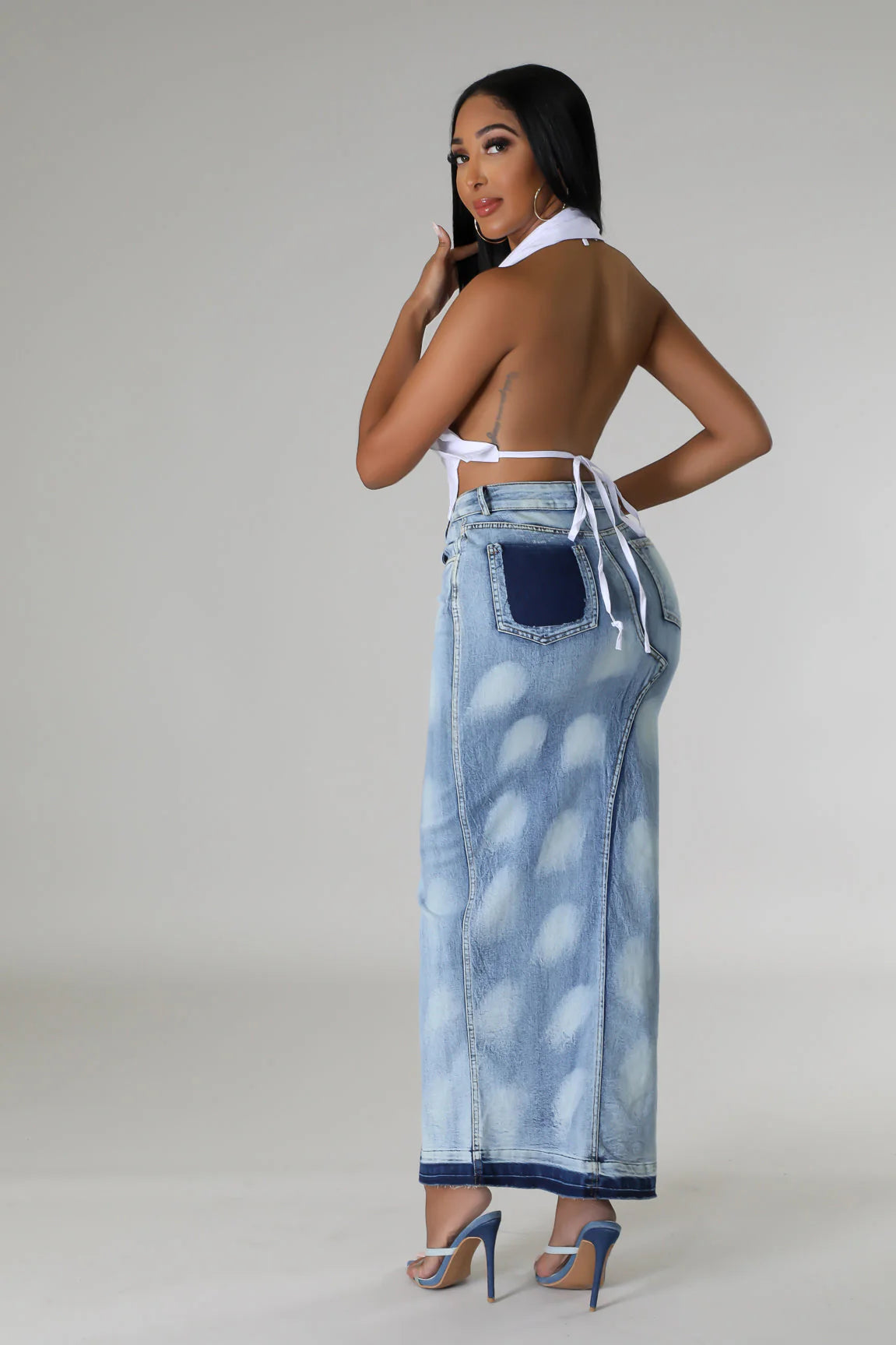 CLOUD NINE | DENIM SKIRT