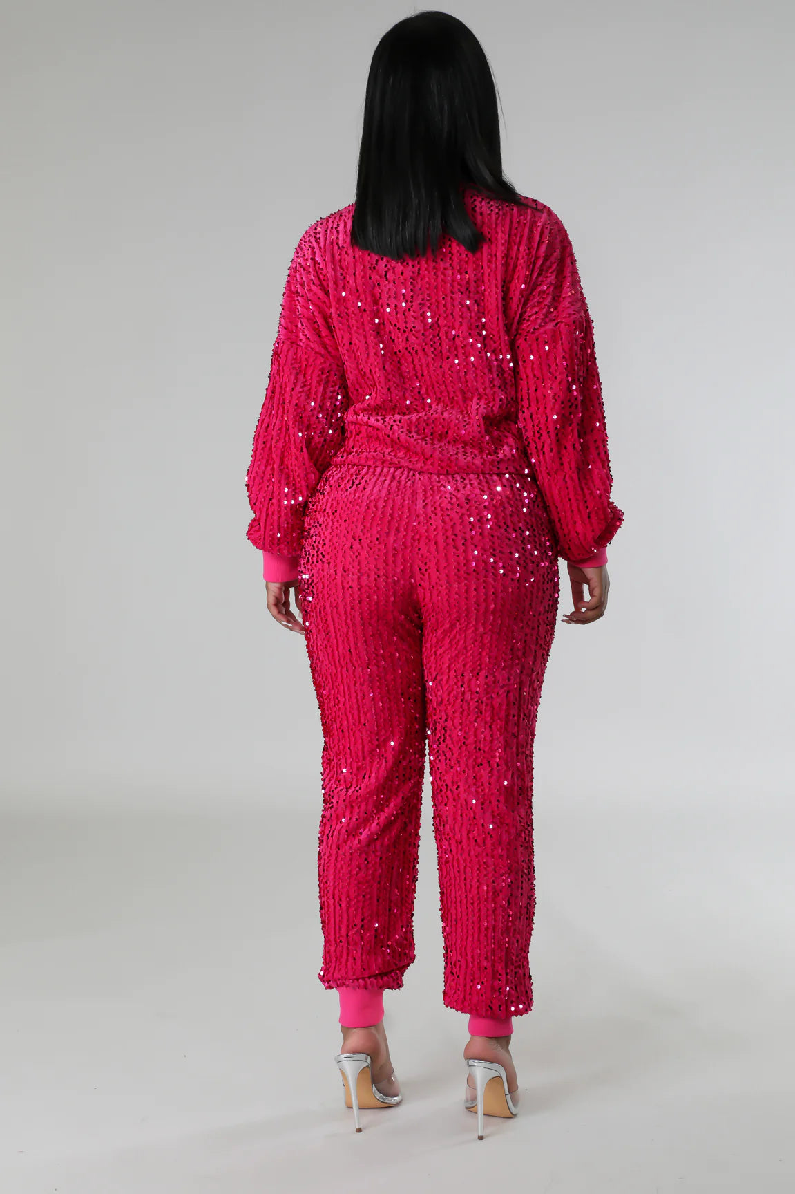 GLAMOUR GIRL | PANT SET PINK