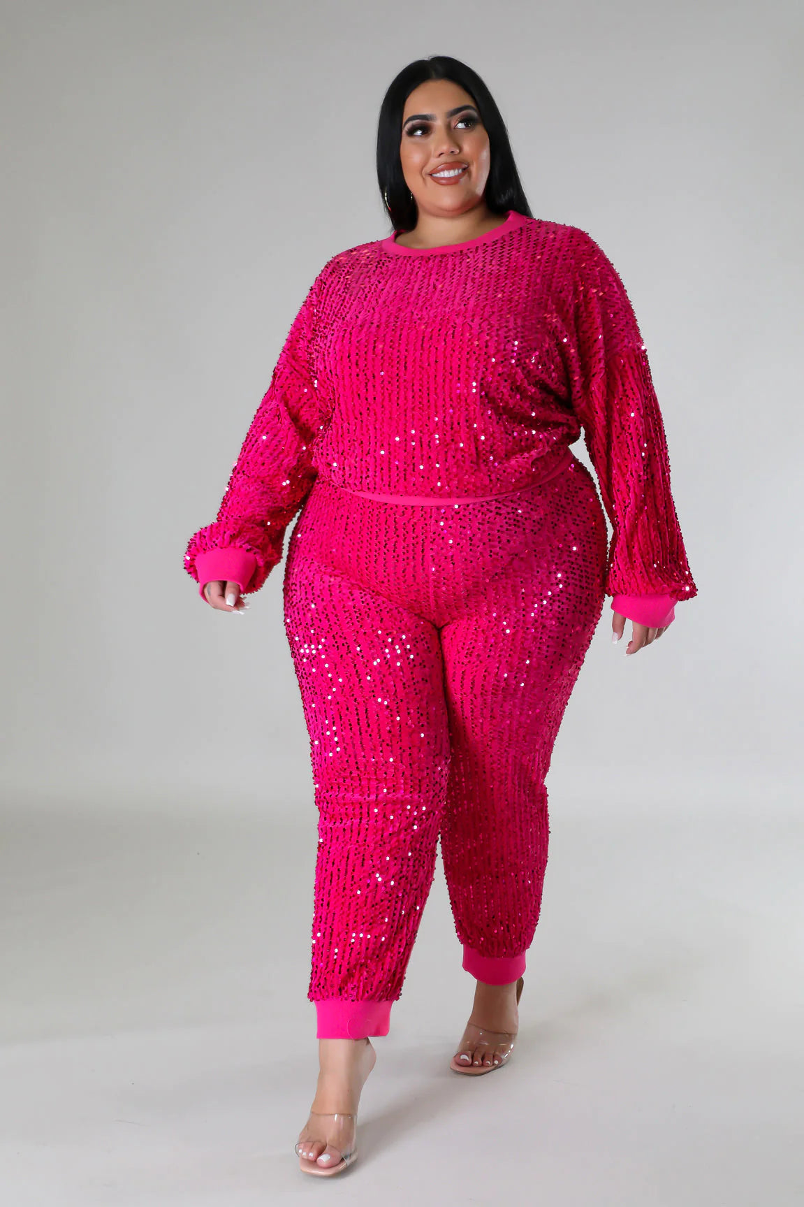 GLAMOUR GIRL | PANT SET PINK