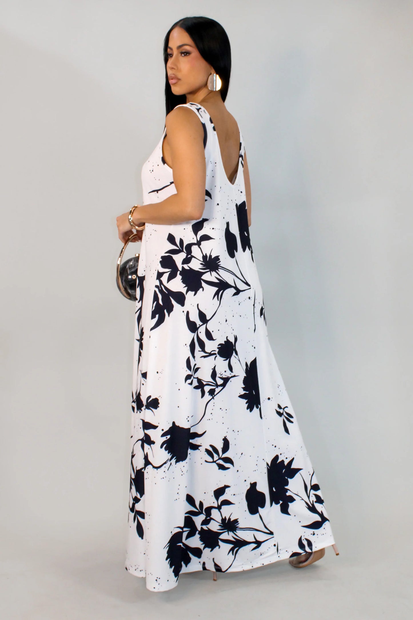 NAVY BLOOM | DRESS