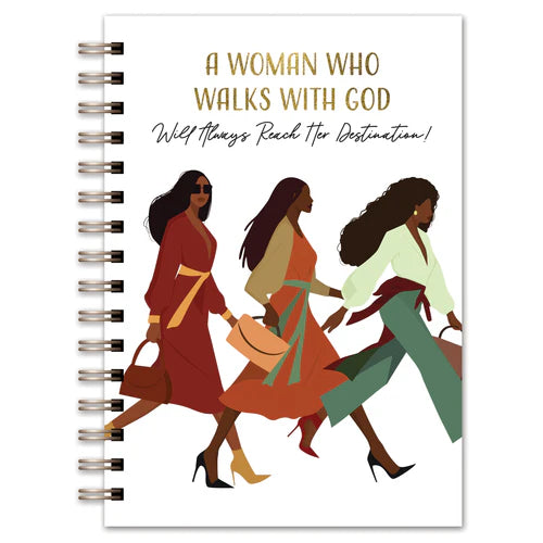 A WOMAN WHO WALKS WITH GOD | JOURNAL SET LARGE TUMBLER