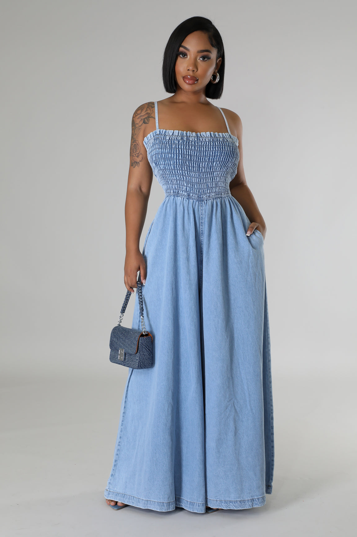 SKI | DENIM JUMPSUIT