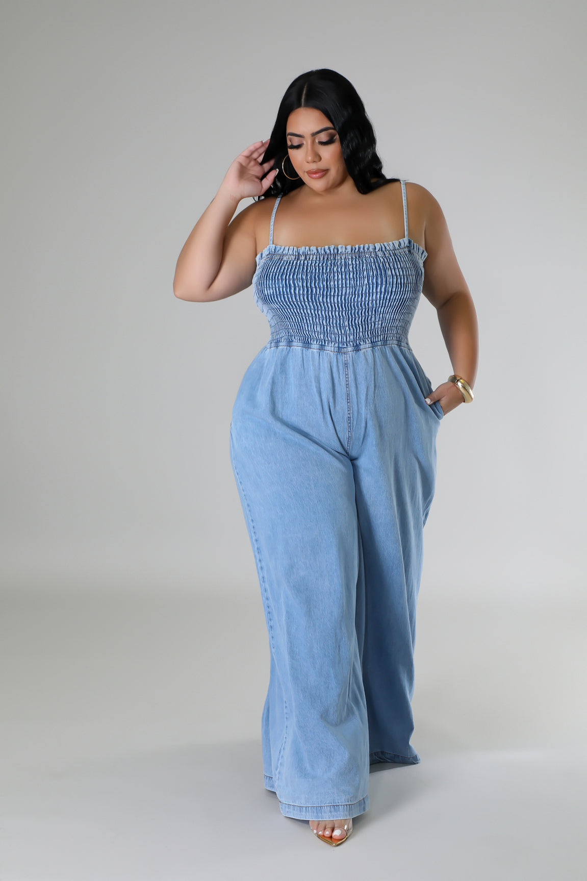 SKI | DENIM JUMPSUIT