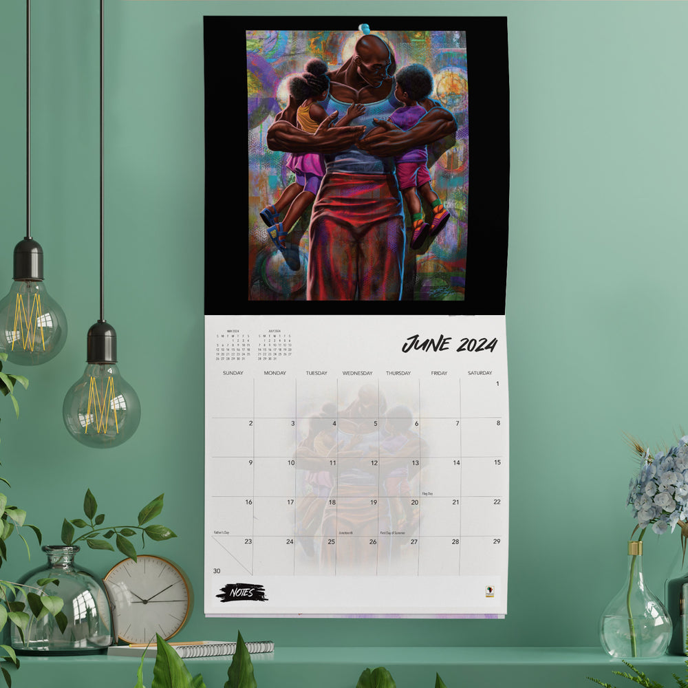 ART OF DION UNBREAKABLE | 2024 WALL CALENDAR