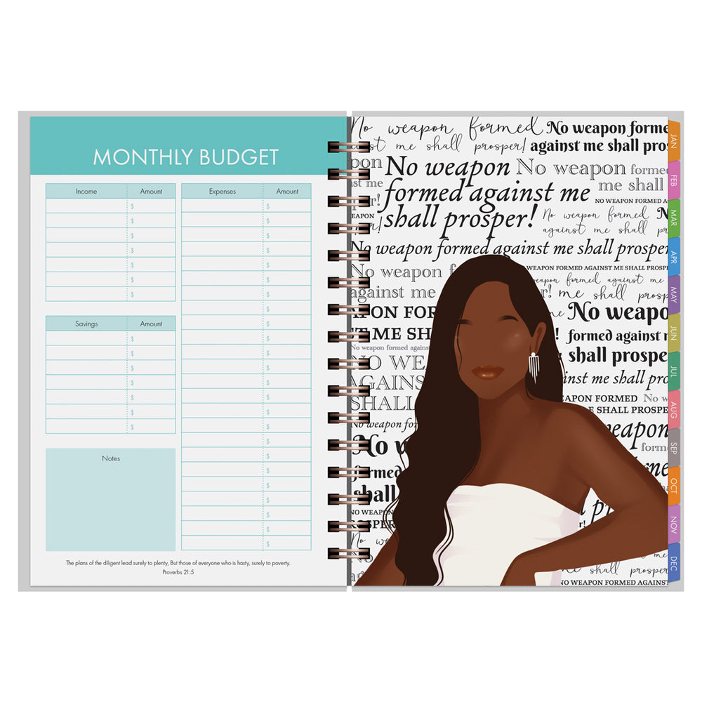 WALKING WITH GOD    | 2024 WEEKLY PLANNER