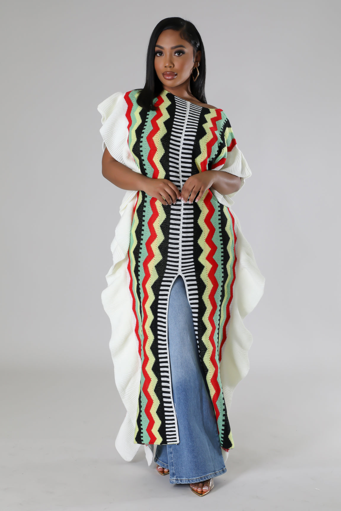 ZOEY | KNITTED PONCHO