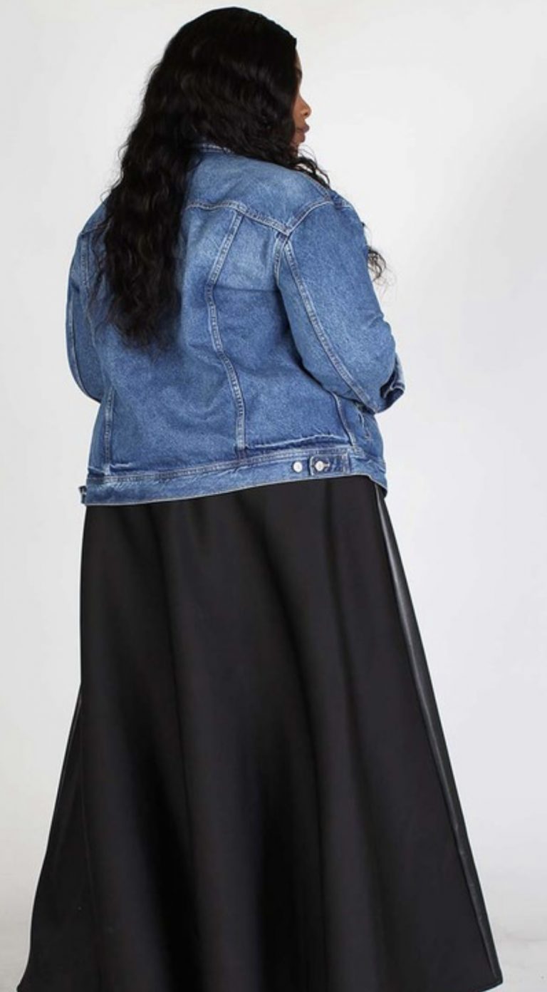 FAUX LEATHER SLAY | SKIRT