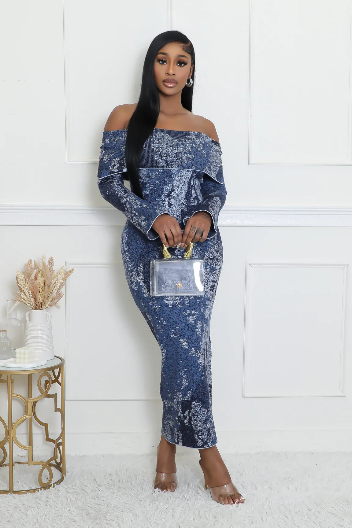GIVING THEM THE BLUES | DRESS