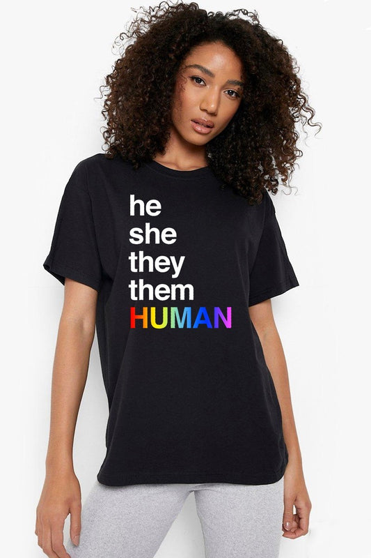We Are All Human T Shirt