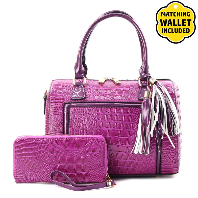 BELLISA BOSTON BAG | MATCHING WALLET