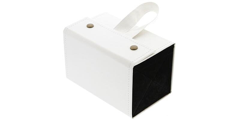 Roll Up Eyewear Case (White)