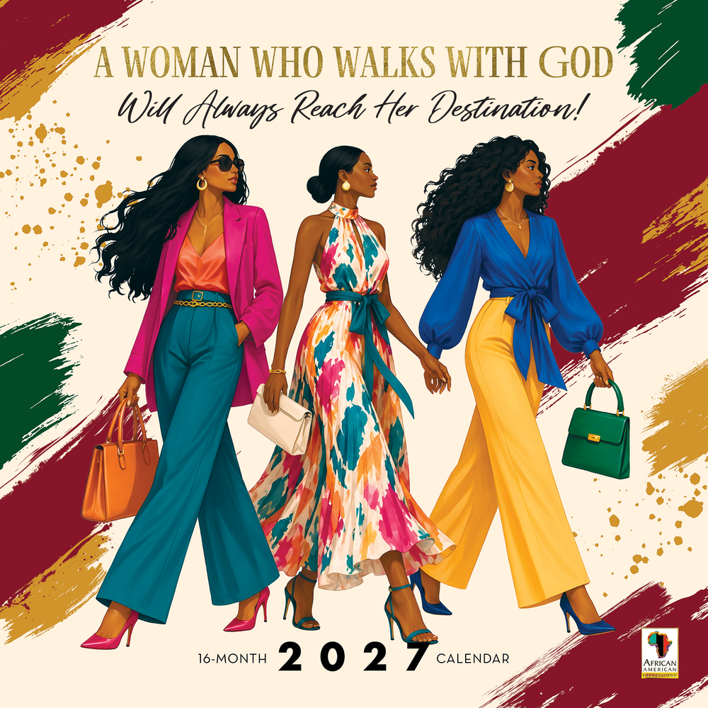A WOMAN WHO WALKS WITH GOD  | 2027 WALL CALENDAR