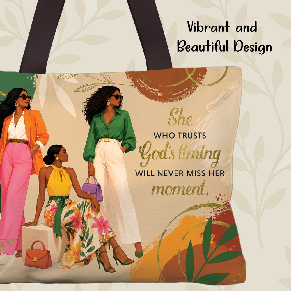 GOD'S TIMING | TOTE AND JOURNAL SET