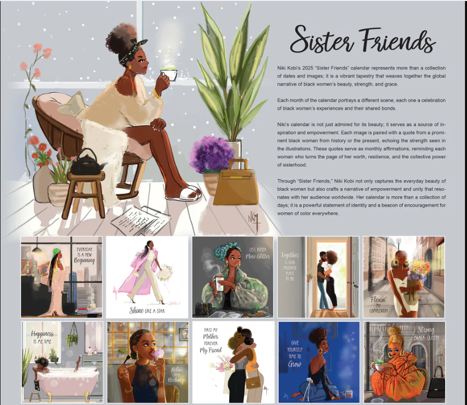 SISTER FRIENDS   | 2025 WALL CALENDAR