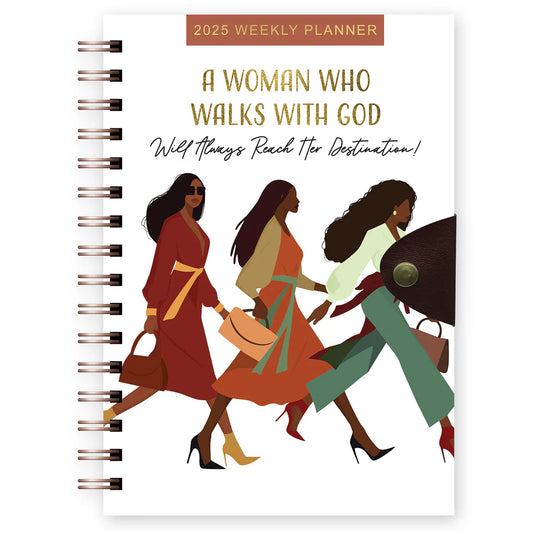 WALKING WITH GOD    | 2025 WEEKLY PLANNER