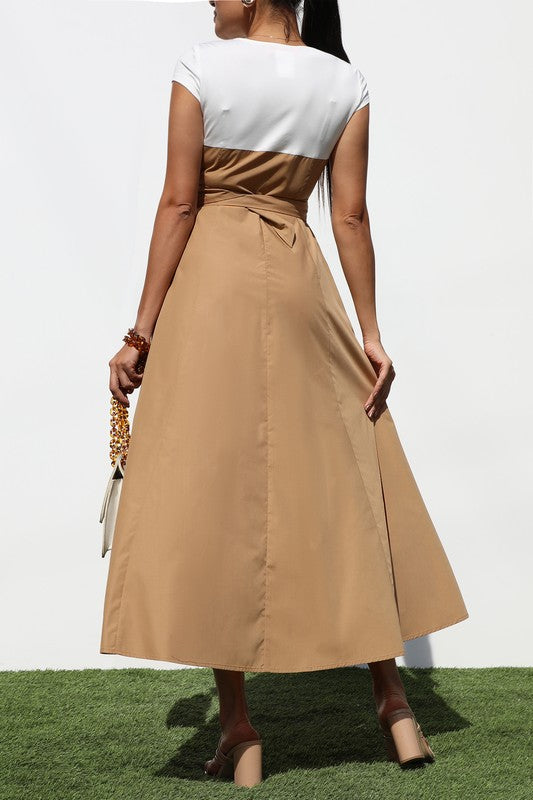 CASUAL IN KHAKI | DRESS