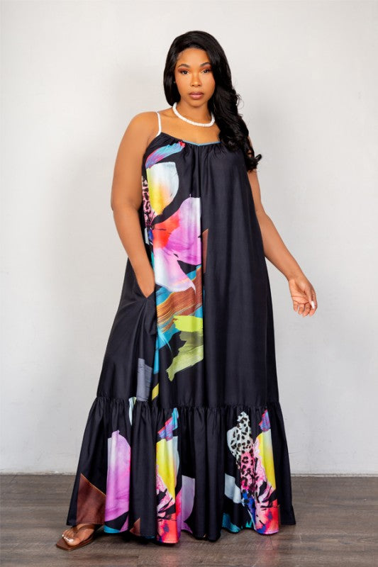 ABSTRACT BLOOM | DRESS