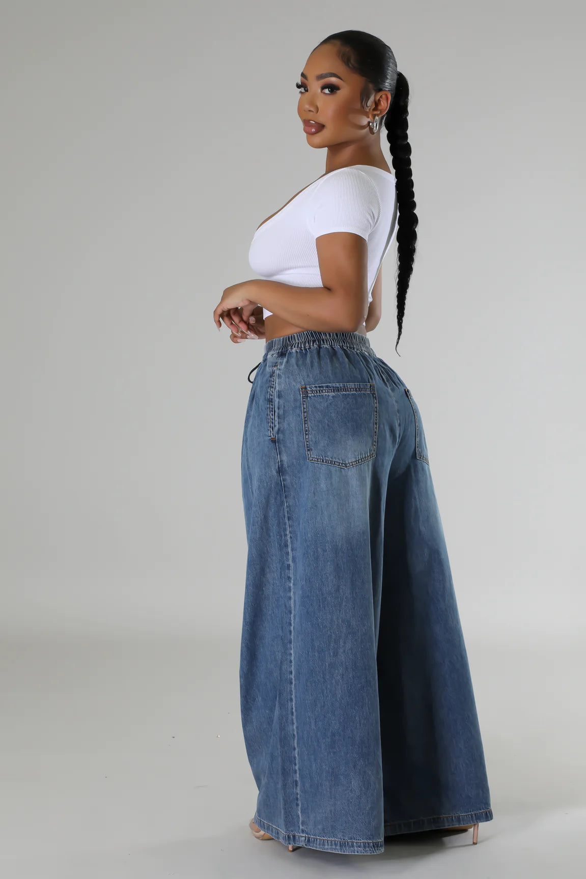 Short Culottes Denim Pants - 2024 Spring-Summer – Jeans4you.shop