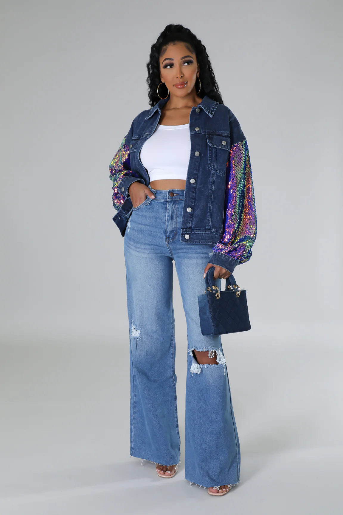 DAZZLE II | DENIM JACKET