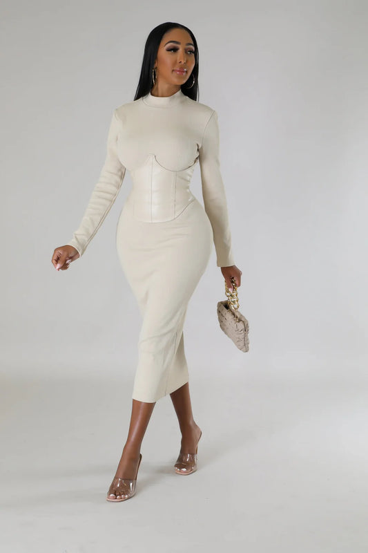 CINCHED INTENT  | DRESS