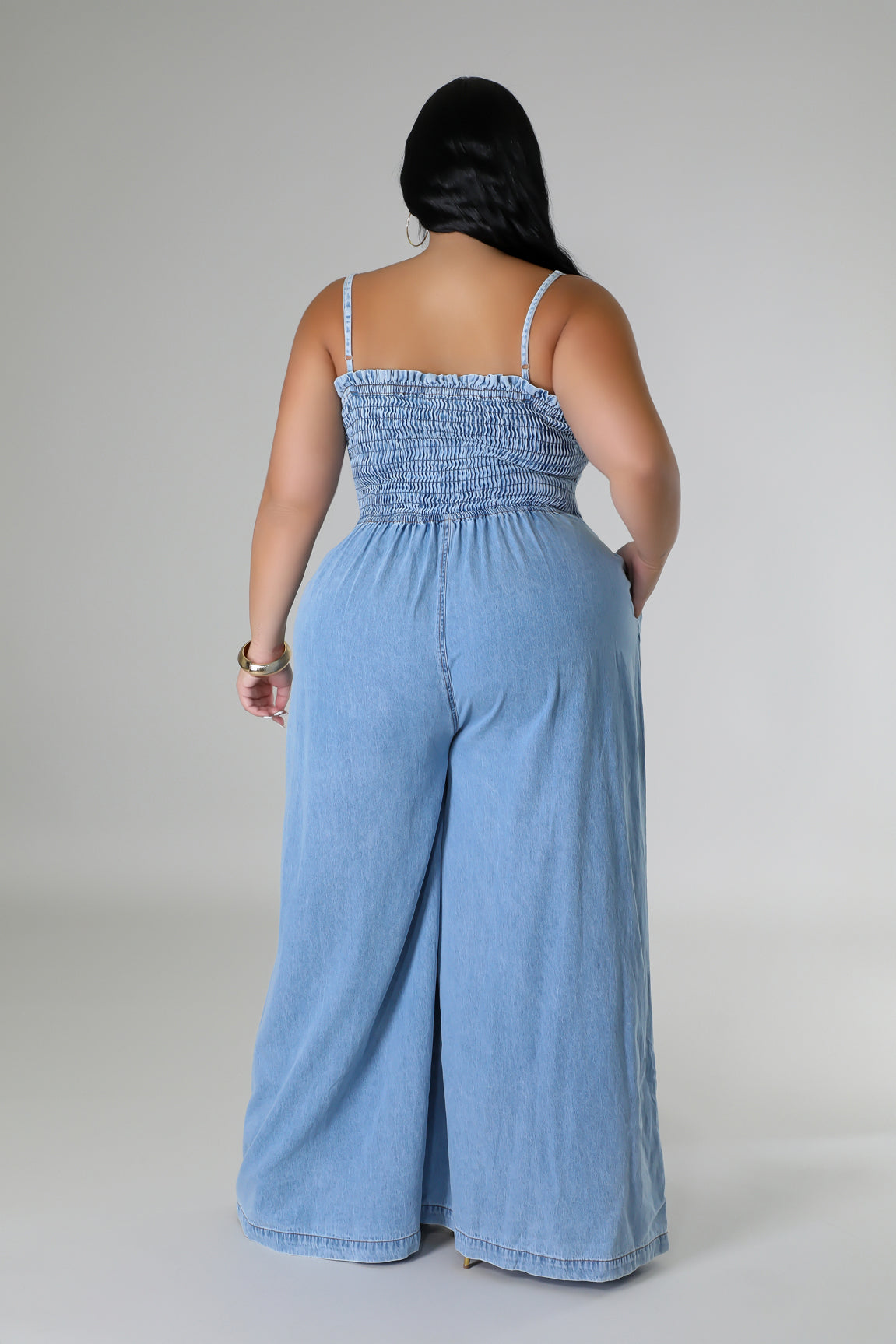 SKI |  DENIM JUMPSUIT