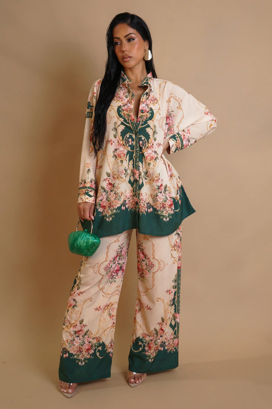 VENETIAN VIBES | PANT SET