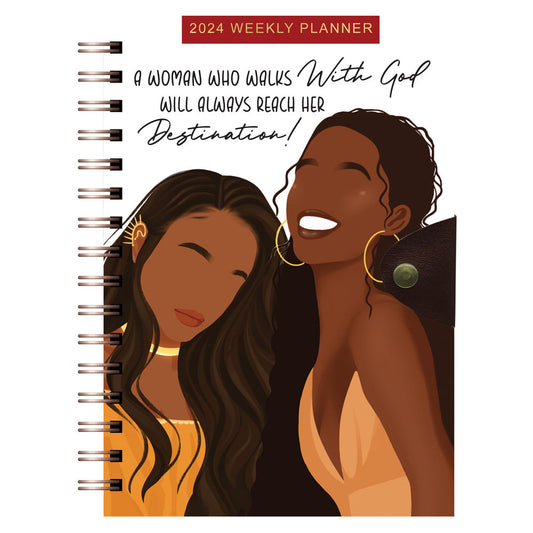 WALKING WITH GOD    | 2024 WEEKLY PLANNER