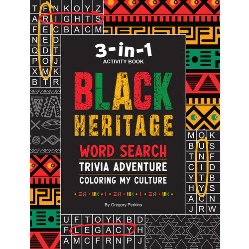 BLACK HERITAGE    |WORD SEARCH BOOK