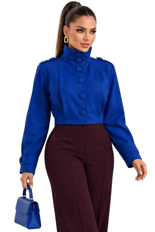 ROYAL REIGN | CROPPED JACKET