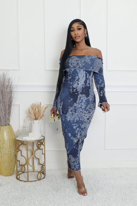 GIVING THEM THE BLUES  | DRESS