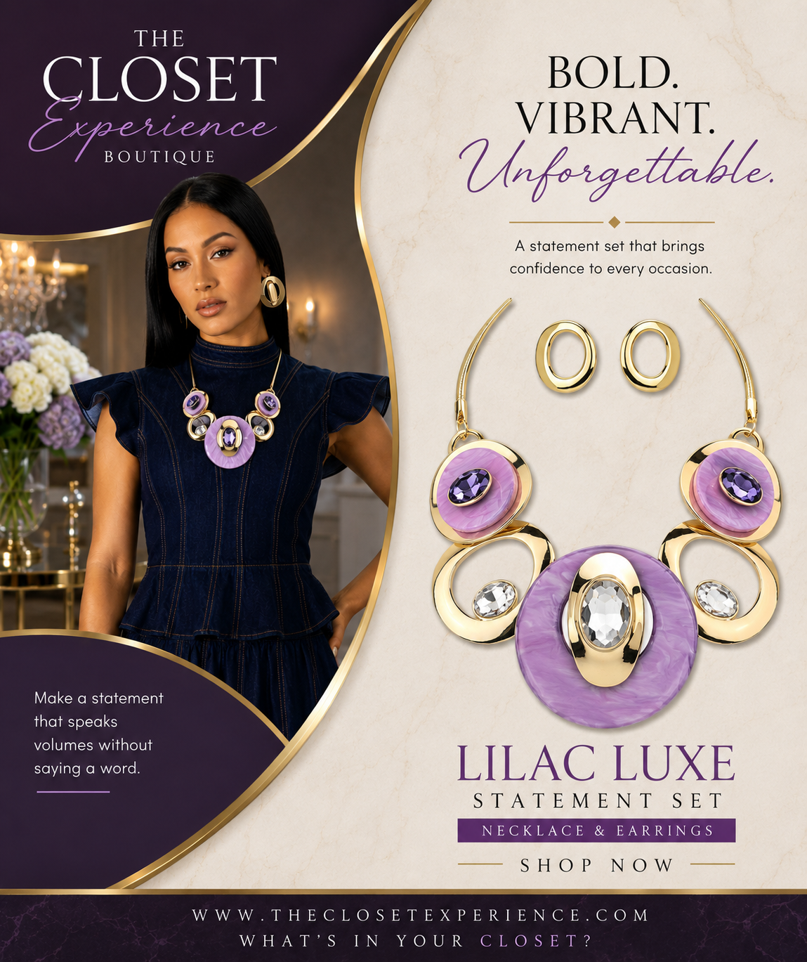 LILAC LUXE | NECKLACE SET