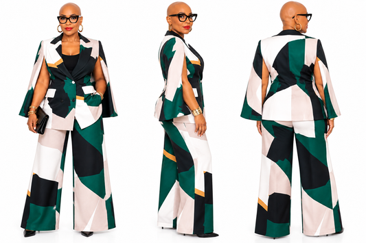 THE EXECUTIVE EDGE | PANT SET