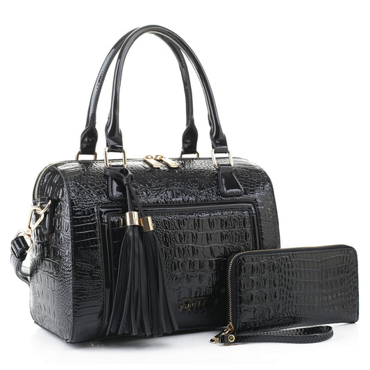 BELLISA BOSTON BAG | MATCHING WALLET